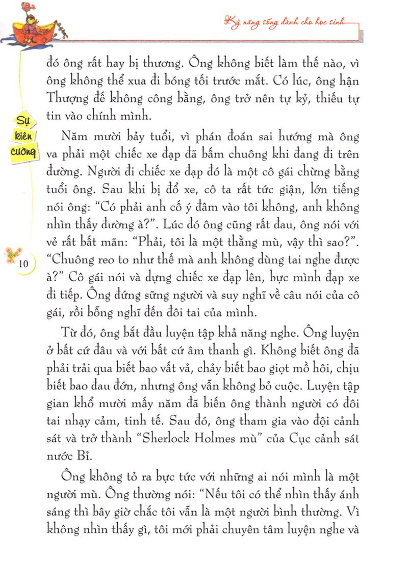 Kỹ Năng Sống Dành Cho Học Sinh - Sự Kiên Cường (Tái Bản)