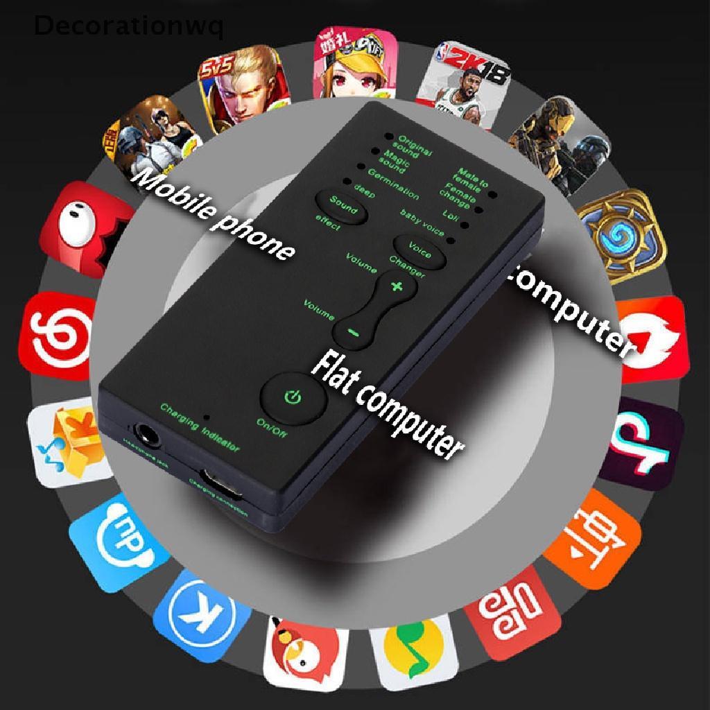 Thiết Bị Chuyển Đổi Âm Thanh 7 Chế Độ Cho laptop /