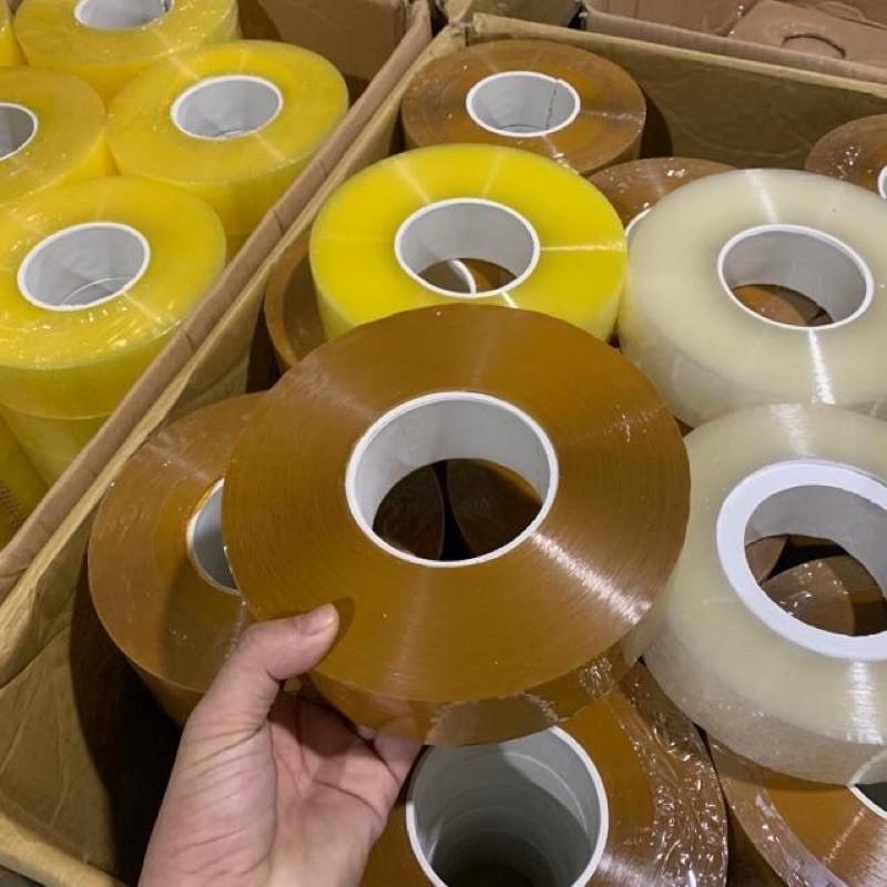 Băng dính loại 1 KG , 900gam lõi nhựa mỏng siêu dai, siêu tiết kiệm !!!