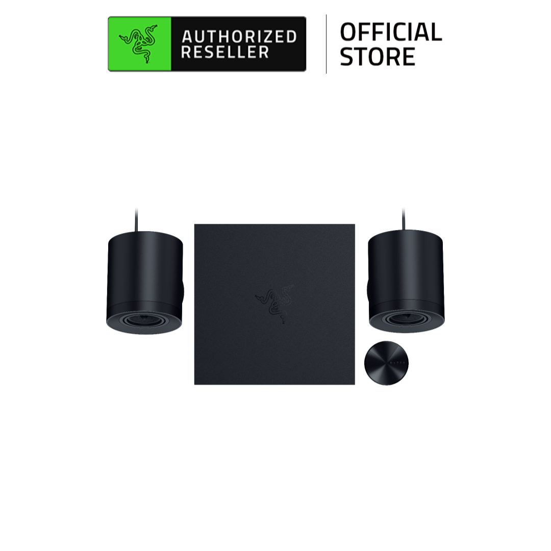 Loa Razer Nommo V2 Pro - 2.1 PC Gaming Speakers &amp; Subwoofer không dây (Hàng chính hãng)_RZ05-04740100-R3G1