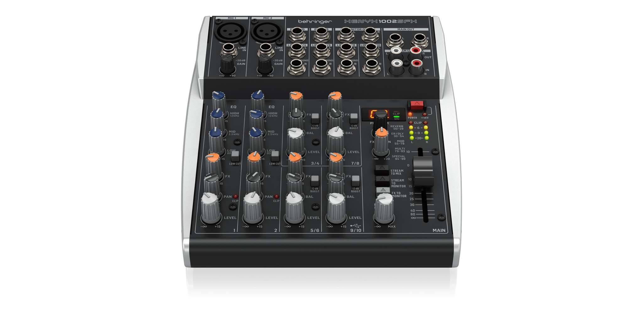 XENYX 1002SFX Analog Mixer Behringer | Mixer cơ Behringer XENYX 1002SFX - Bàn mixer mini- HÀNG CHÍNH HÃNG