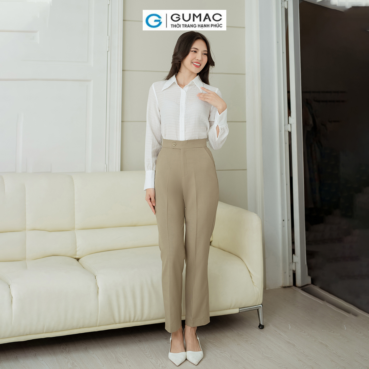 Quần tây cơ bản GUMAC QD08046