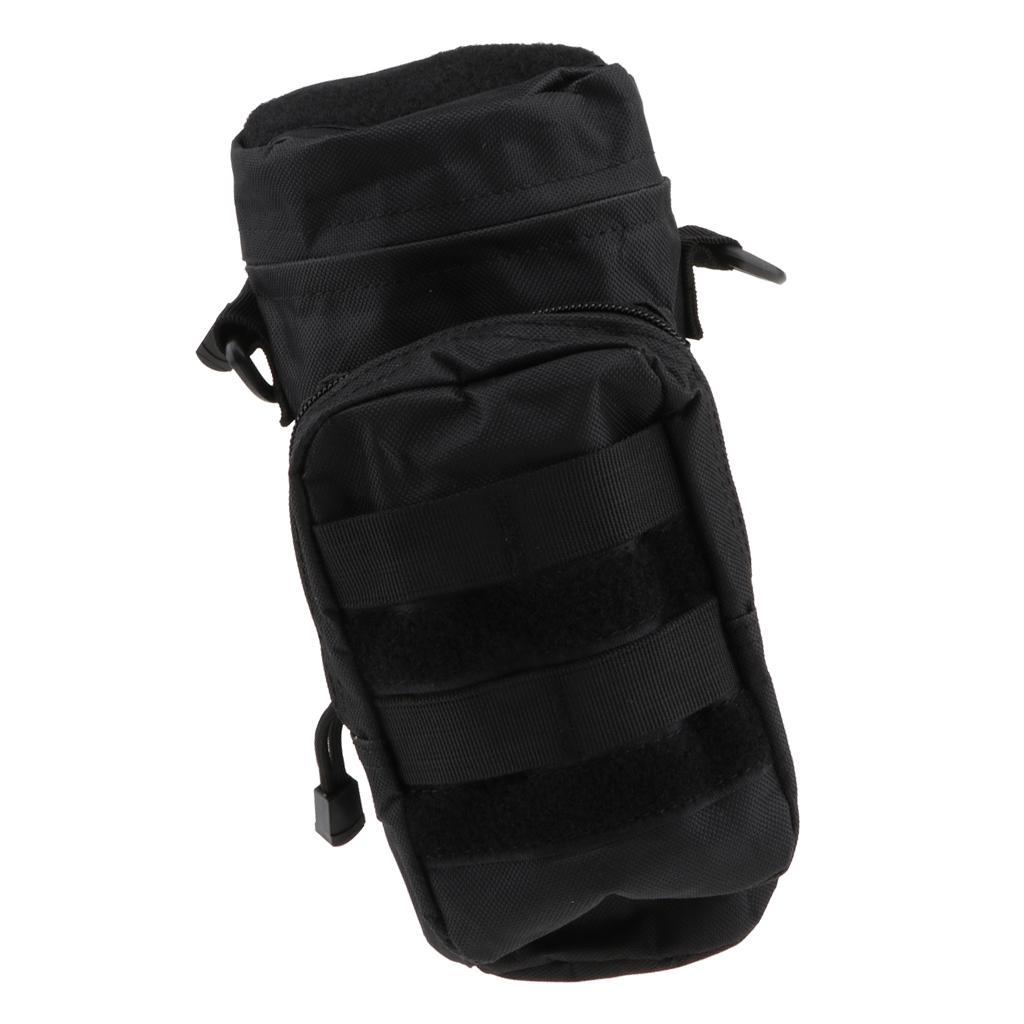 Nylon Outdoor Molle Water Bottle Pouch Holder Carrier Bag