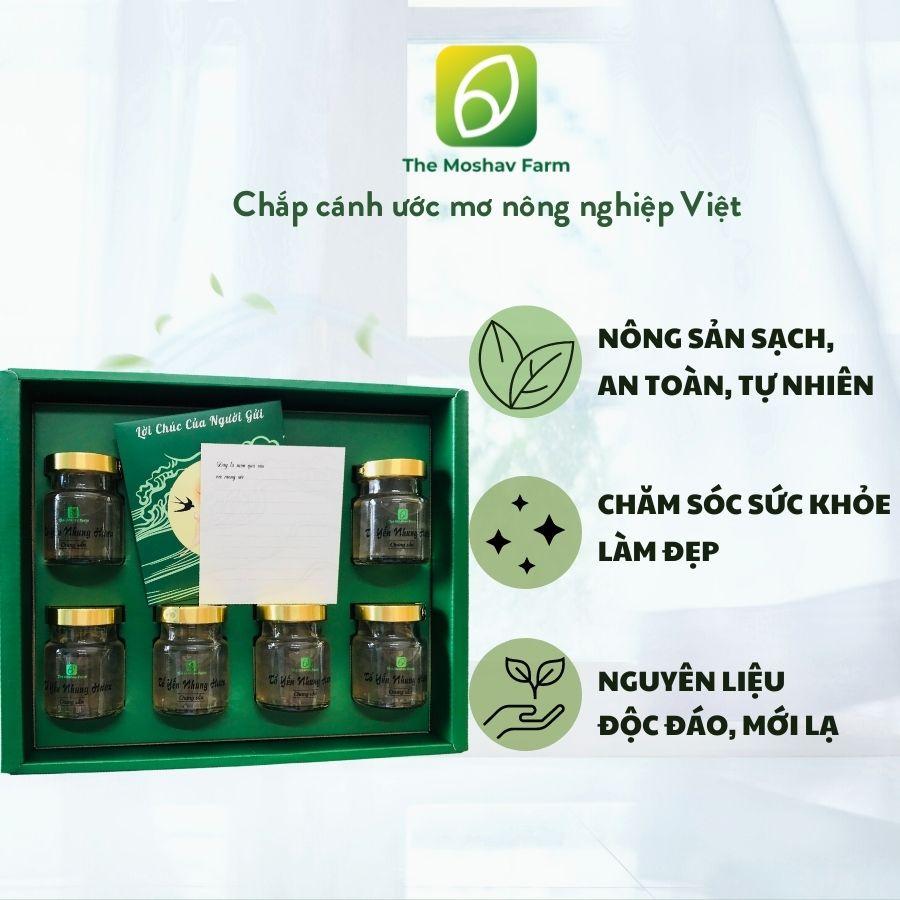 Tổ Yến Nhung Hươu Chưng Sẵn Anbinest Dành Cho Người Già, Người Ốm, Người Dùng Máy Tính Điện Thoại 1 Khay Quà 6 Hũ