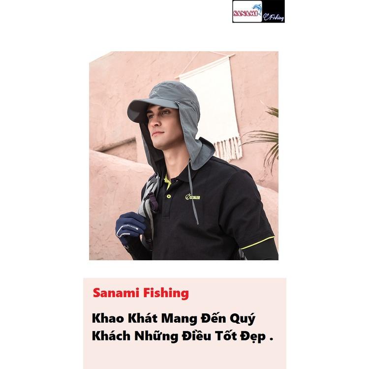 Nón Mũ Câu Cá Chống Nắng Chuyên Dụng Đi Phượt Và Câu Cá PK-39 Sanami Fishing Store