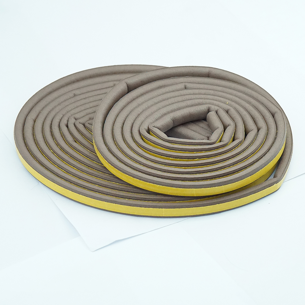 25 Mét Ron Khung Cửa Ngăn Bụi Côn Trùng Chống Ồn 4Mm 6Mm Legaxi - 25 Mét Nâu 6Mm