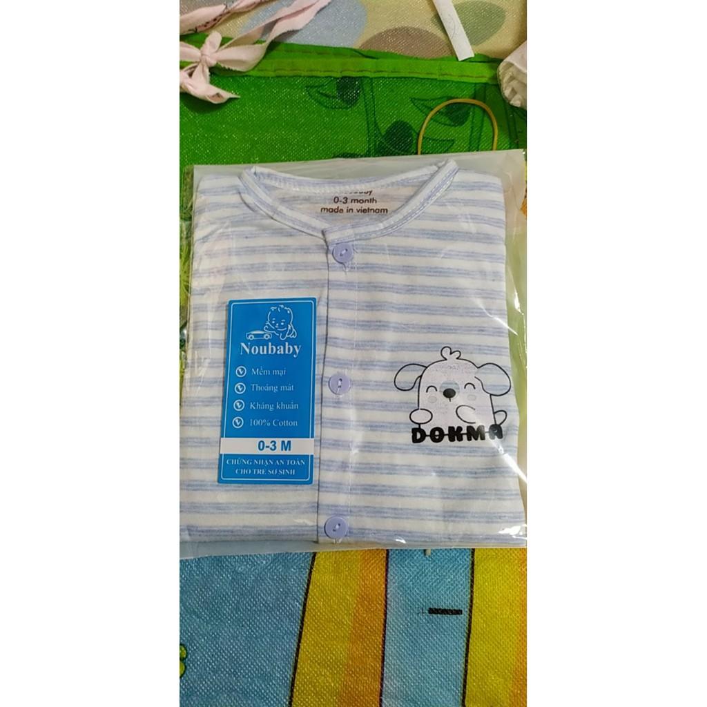 Bộ dài tay cotton kẻ cho bé Trai & Bé Gái Từ 3kg đến 16kg