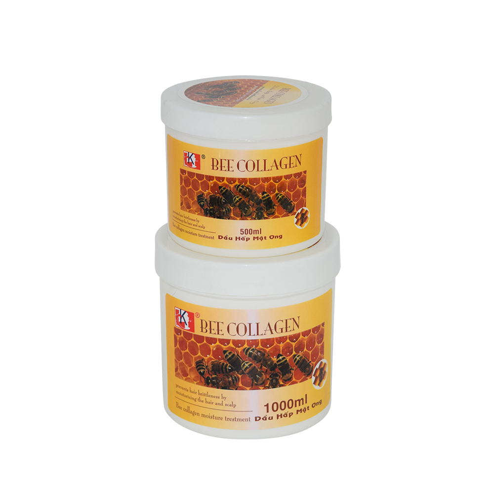 Dầu hấp dưỡng tóc LK tinh chất Collagen Mật Ong 500ml - 1000ml