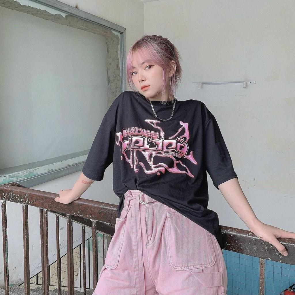 Áo Thun Local Brand Hades Singum Tay Lỡ Oversize Nam Nữ Unisex Full Mạc