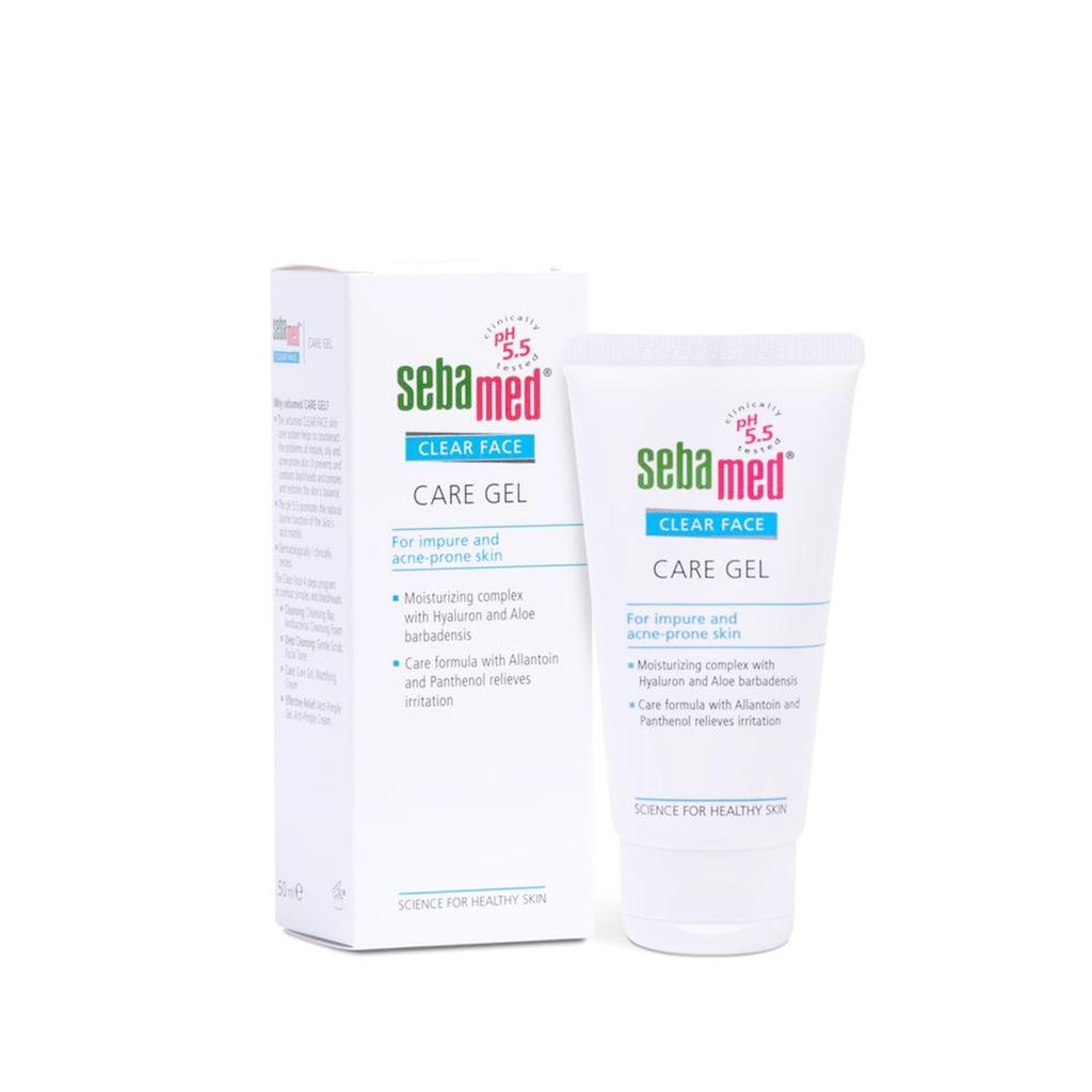 Gel dưỡng ẩm chăm sóc và bảo vệ da Sebamed Face Care Gel pH5.5 dung tích 50ml