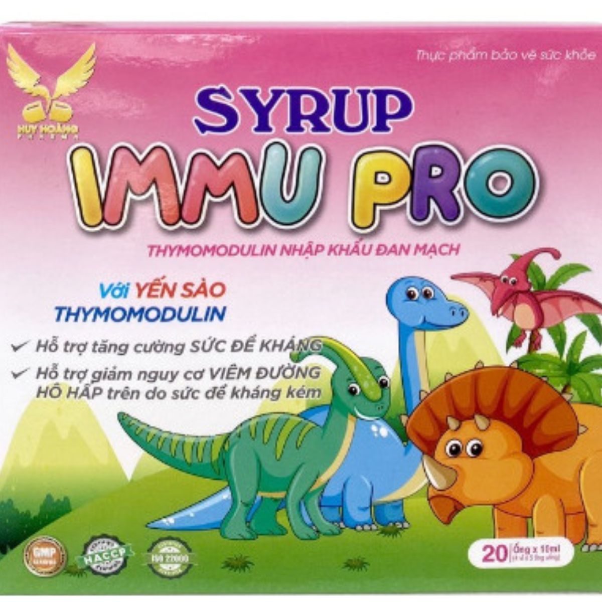 TPBVSK Syrup Immu Pro - Hỗ Trợ Tăng Đề Kháng Cho Bé ( Nhãn Hồng)