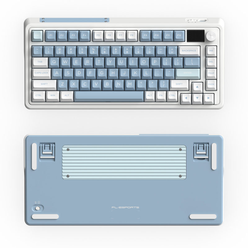 Bàn phím cơ FL-Esports CMK75SAM Lake Placid Blue/Desert Grey