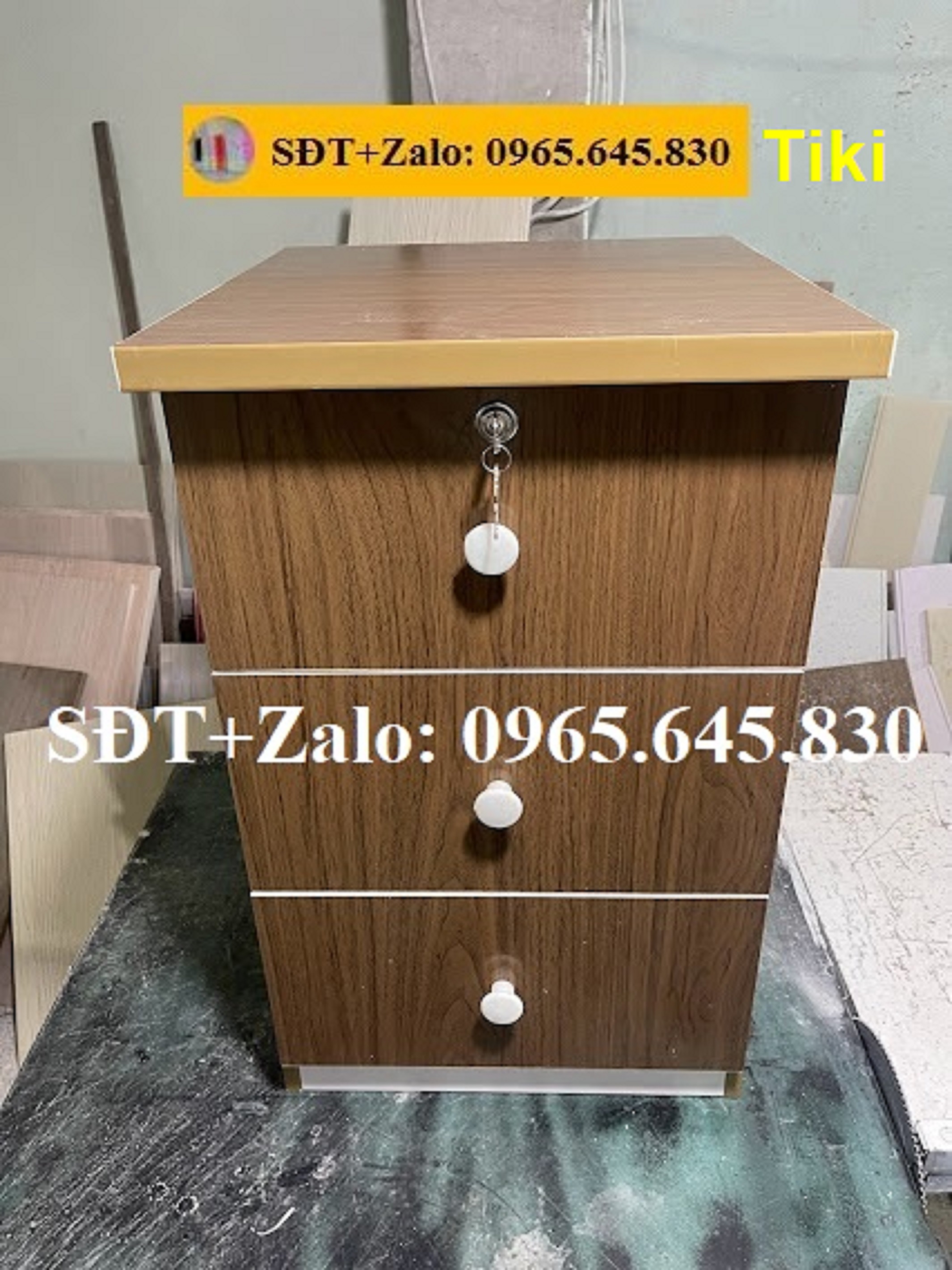 Tủ, Kệ Đầu Giường Nhựa Đài Loan Cao 68cm Ngang 42cm 909