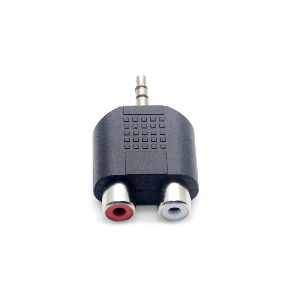 10pc 3.5mm to Dual 2 RCA Female Male Jack Y Splitter Audio Adapter Converter