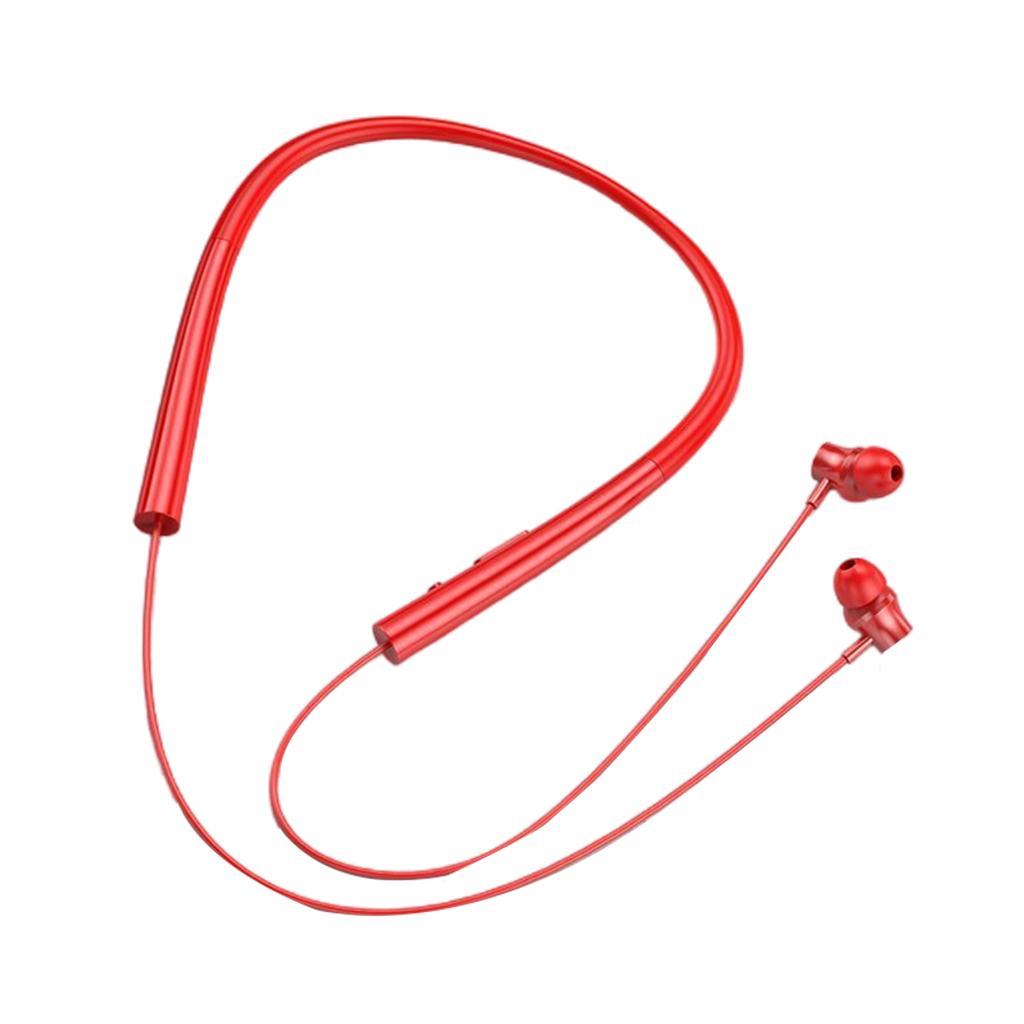 Bluetooth Headset Headphones Neckband Earbuds with Mic  Green