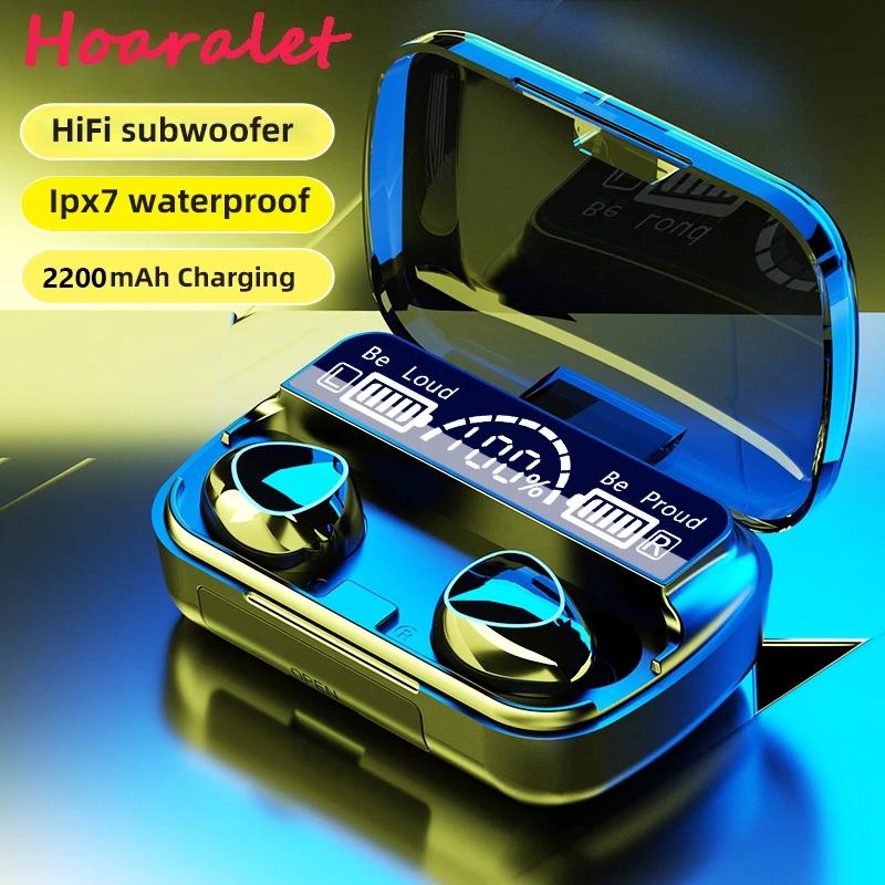 TWS Bluetooth 5.1 3500MAh Sạc Hộp Tai Nghe Không Dây 9D Stereo Thể Thao Chống Thấm Nước Tai Nghe Nhét Tai Tai Nghe Có Micro