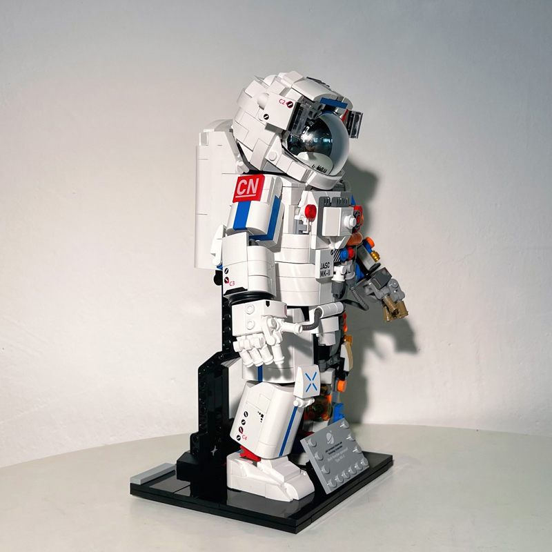 Đồ Chơi Lắp Ráp Xếp Hình Kiểu Lego Mô hình Trưng Bày Phi Hành Gia Dawn Astronaut JK 9106 Với 800 Mảnh Chi Tiết