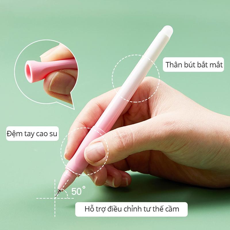 Bút Gel Xóa Được 0.5 mm - Deli A660 - Mực Xanh