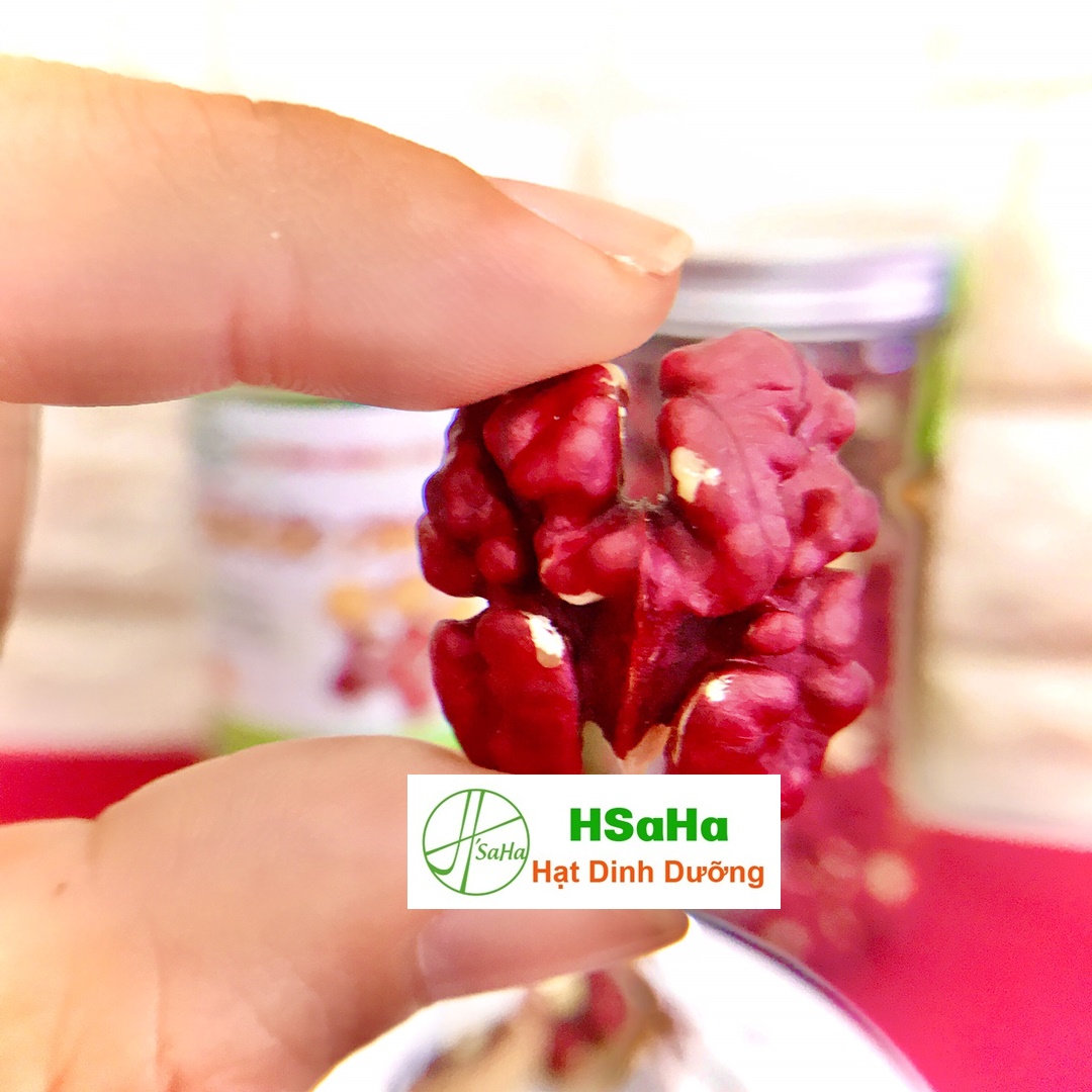 Nhân Hạt Óc Chó Đỏ Mỹ Tách Vỏ HSaHa