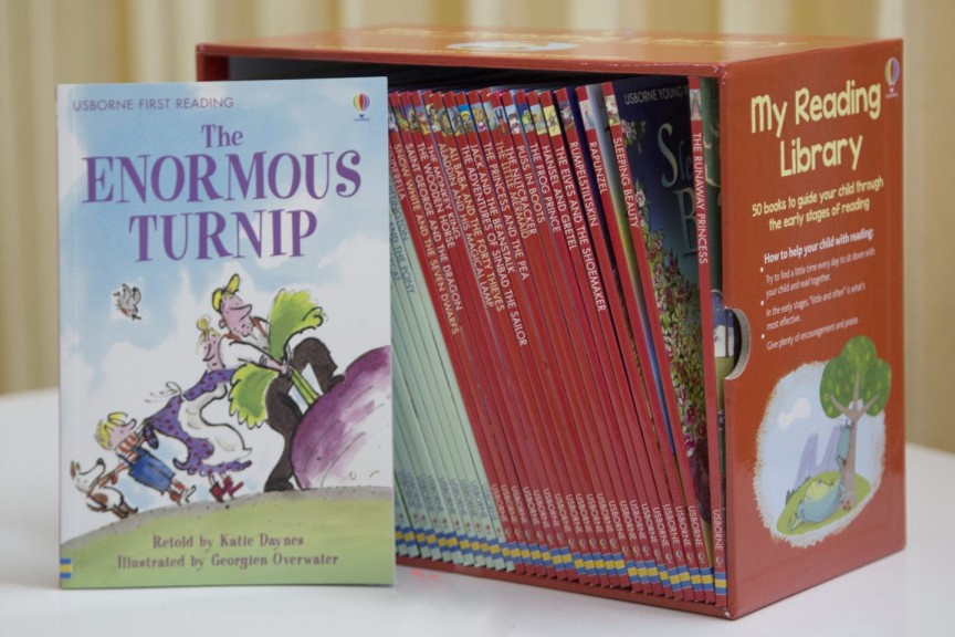 Usborne My Reading Library - Bộ Đỏ 50 cuốn