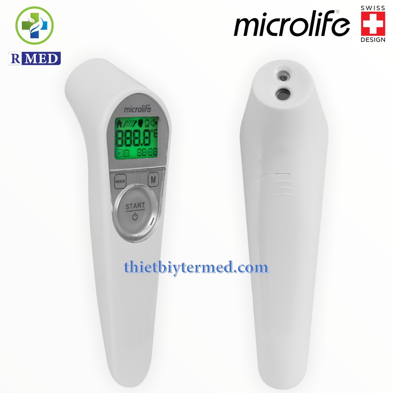 Microlife NC200 - Nhiệt Kế Hồng Ngoại Đo Trán- An Toàn Cho Bé