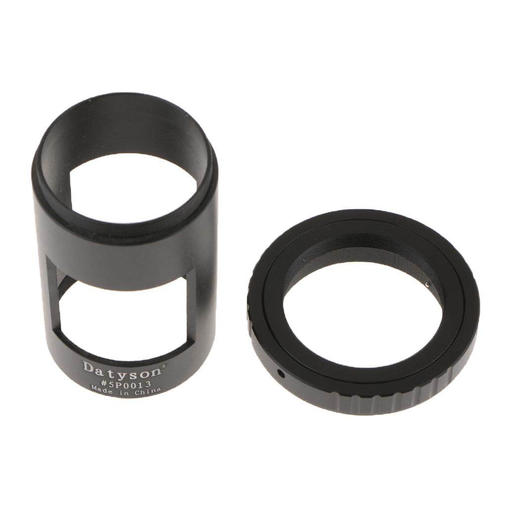 T Ring Lens Adapter for Sony Alpha SLR Photography Sleeve M42 Thread Aluminum for Landscape Lens Spotting Scope