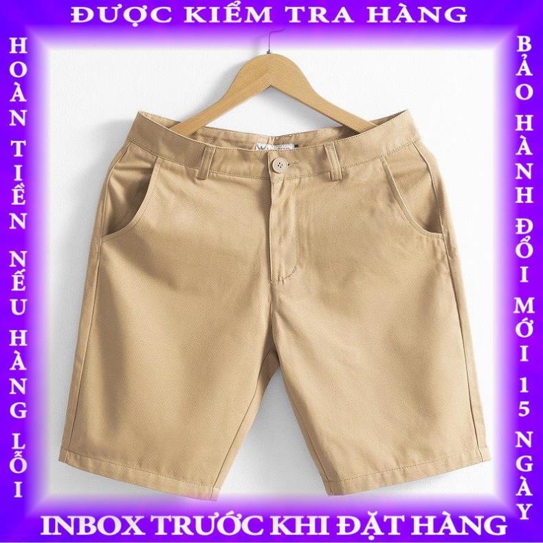 Quần Short Đùi Nam VICENZO Chất KaKi Cao Cấp Trẻ Trung QSKN01 trantuan