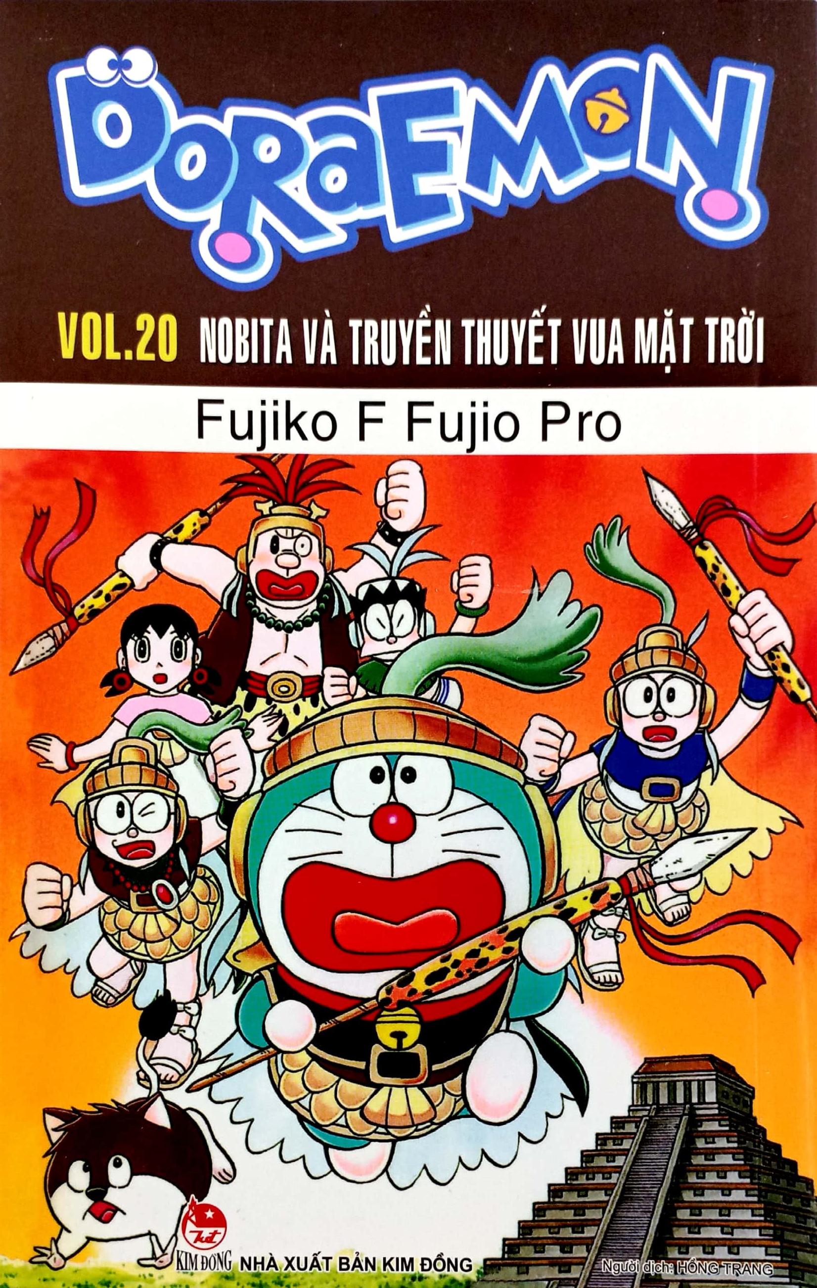 Doraemon Tập 20: Nobita Và Truyền Thuyết Vua Mặt Trời (Tái Bản 2023)
