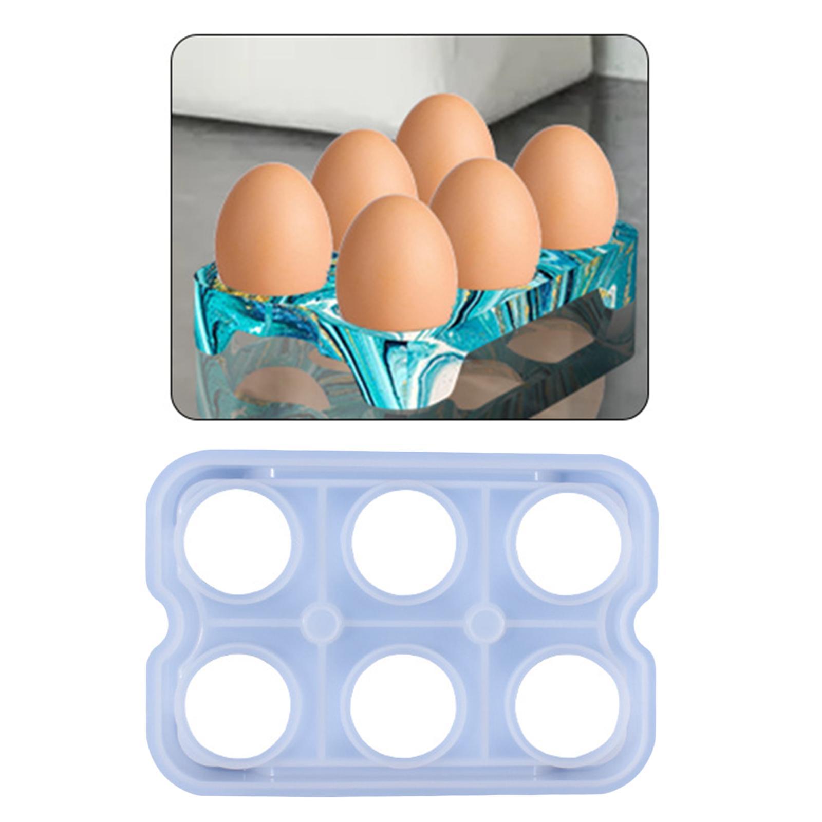 Egg Holder Rack Silicone Mold Silicone Mould Crafts DIY Crafts Tool for Home Decoration Art