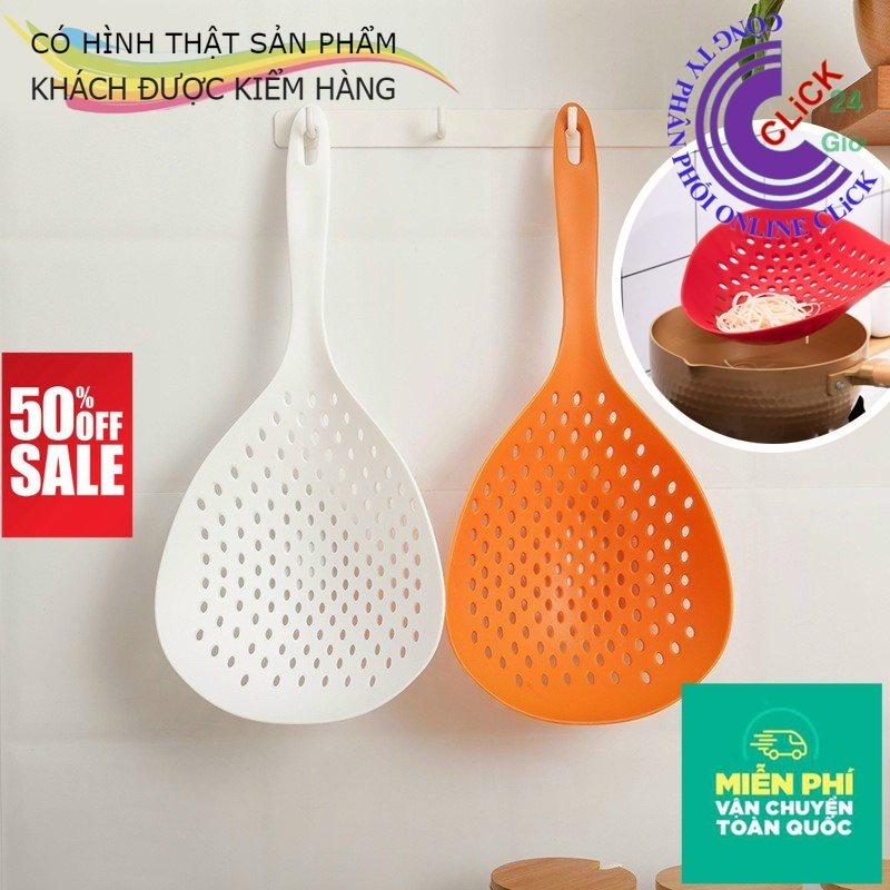 Combo 3 Vá Vớt Đồ Ăn Dạng Lưới Cỡ Siêu Lớn, Chịu Nhiệt - Hàng Cao Cấp