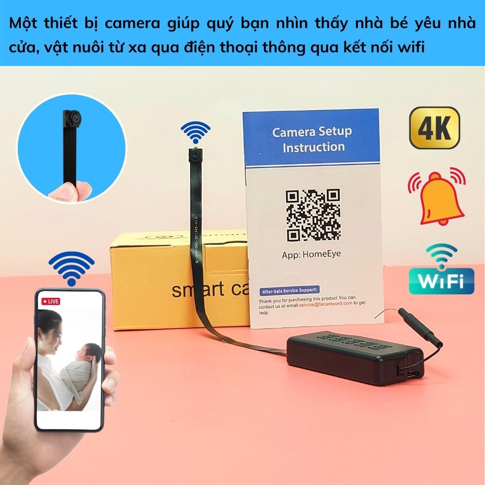 Camera quan sát Wifi HQX99 quay phim Full HD 1080P xem từ xa qua điện thoại