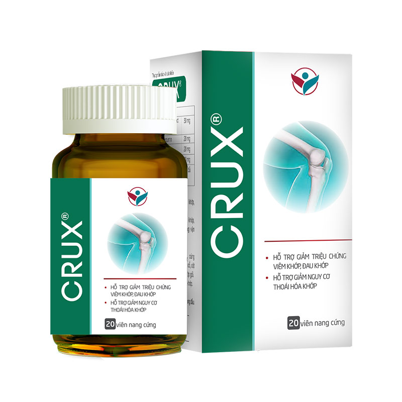 Viên Uống Giảm Đau Khớp, Chống Thoái Hóa Khớp, Tăng Cường Vận Động CRUX