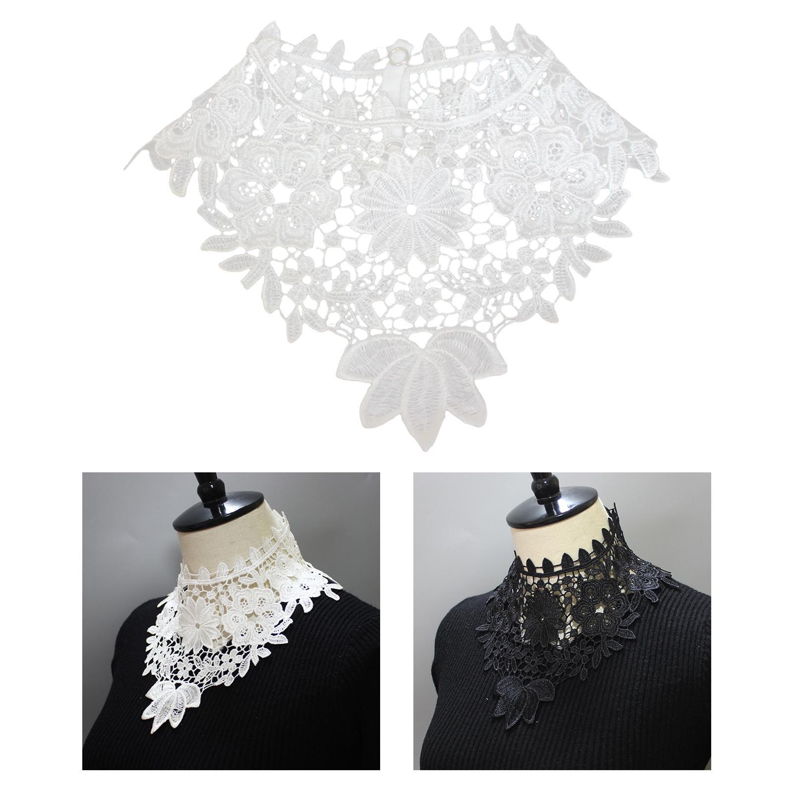 Shirts Fake Collar Blouse False Collar Shirts Costume Collar for Women Girls