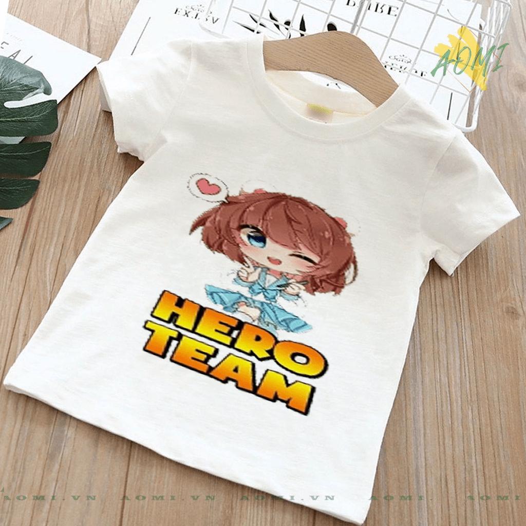 ÁO THUN UNISEX 7 đội viên heroteam simmy sammy kamui PHÔNG NAM NỮ GIA ĐÌNH CẶP ĐÔI CÓ SIZE TRẺ EM CHO BÉ TRAI GÁI 3158
