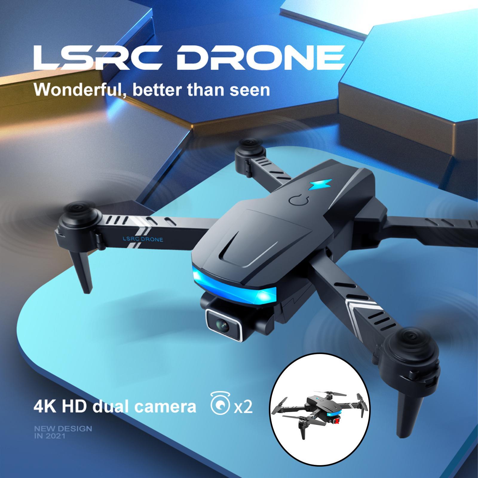 Foldable Drone 4-Axis Gimbal Dual Camera Live Video 1 battery