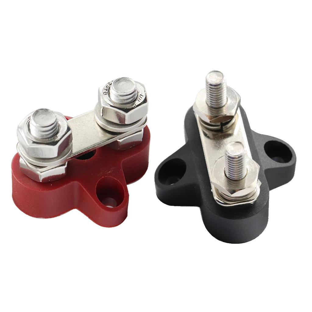 Bus Bar Power Terminal Block Negative M8 Positive Power Distribution Stud