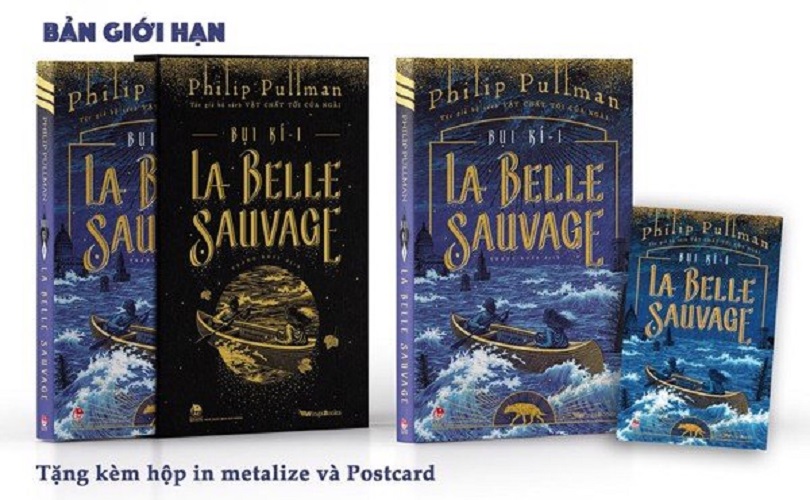 Sách - Bụi kí - La Belle Sauvage (tập 1 - bản đặc biệt kèm hộp đựng và postcard)