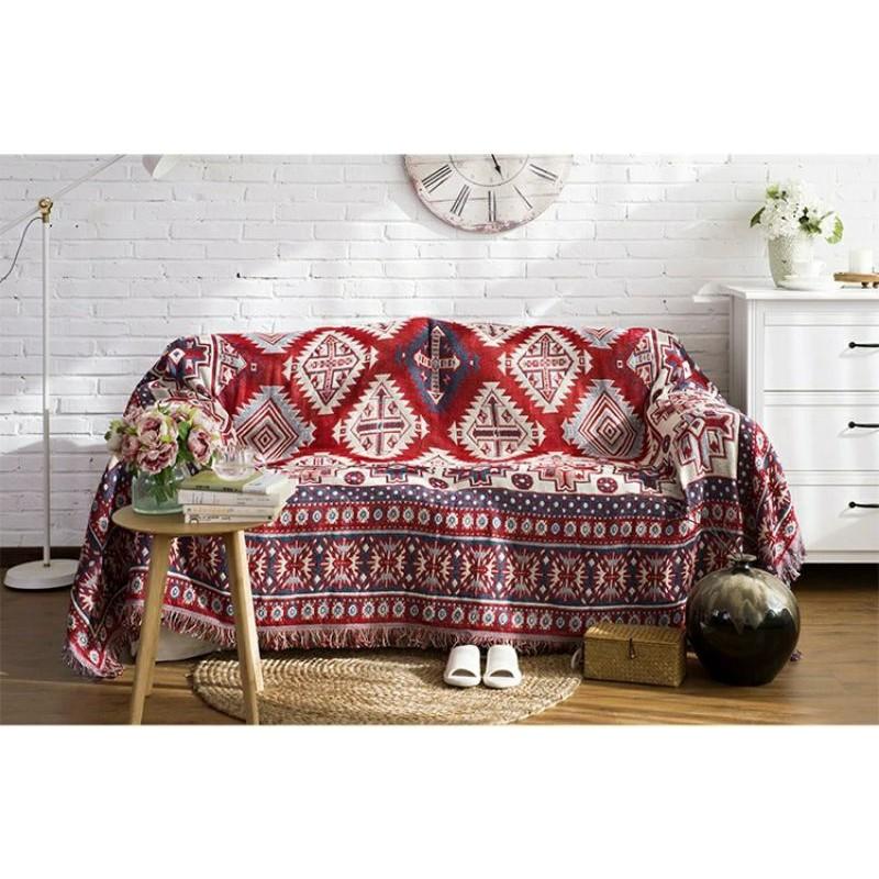 Thảm vintage , thảm trải sofa , thảm thổ cẩm