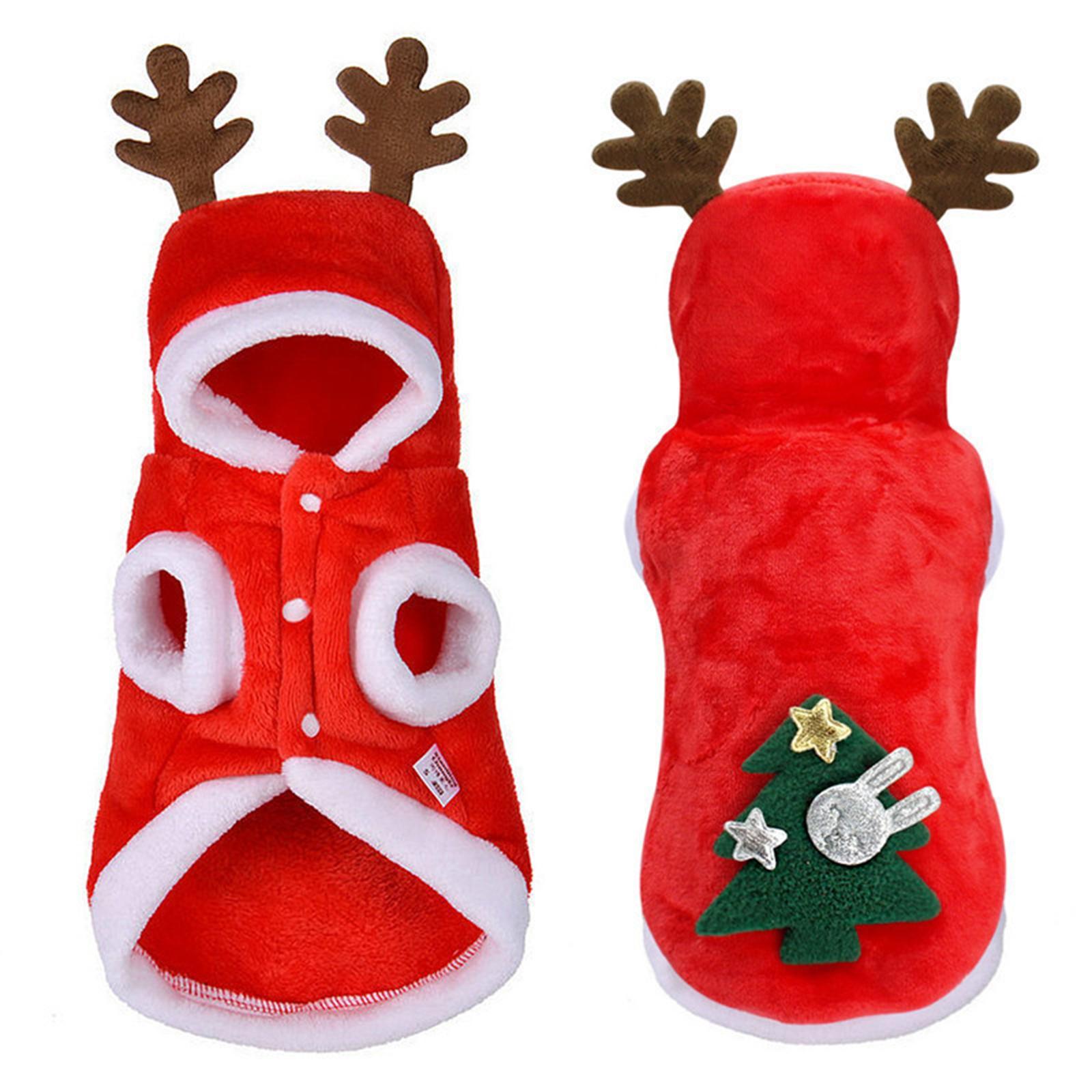 Dog Chihuahua Clothes, Dog Puppy Fleece Warm Winter Coat Jacket for Miniature Dachshund Dogs Pet Vest Clothes for Dog