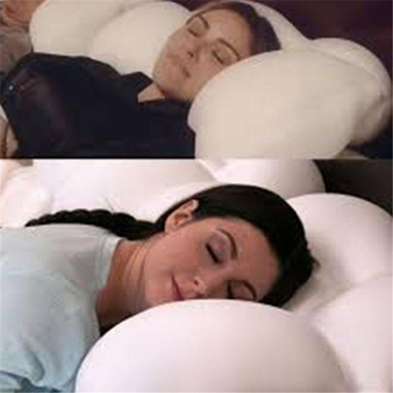Toàn Gối Ngủ 3D Bướm Mút Thiết Chỉnh Hình Cổ Hỗ Trợ Gối Tất Cả Các Vòng Mây Gối Trứng Ngủ