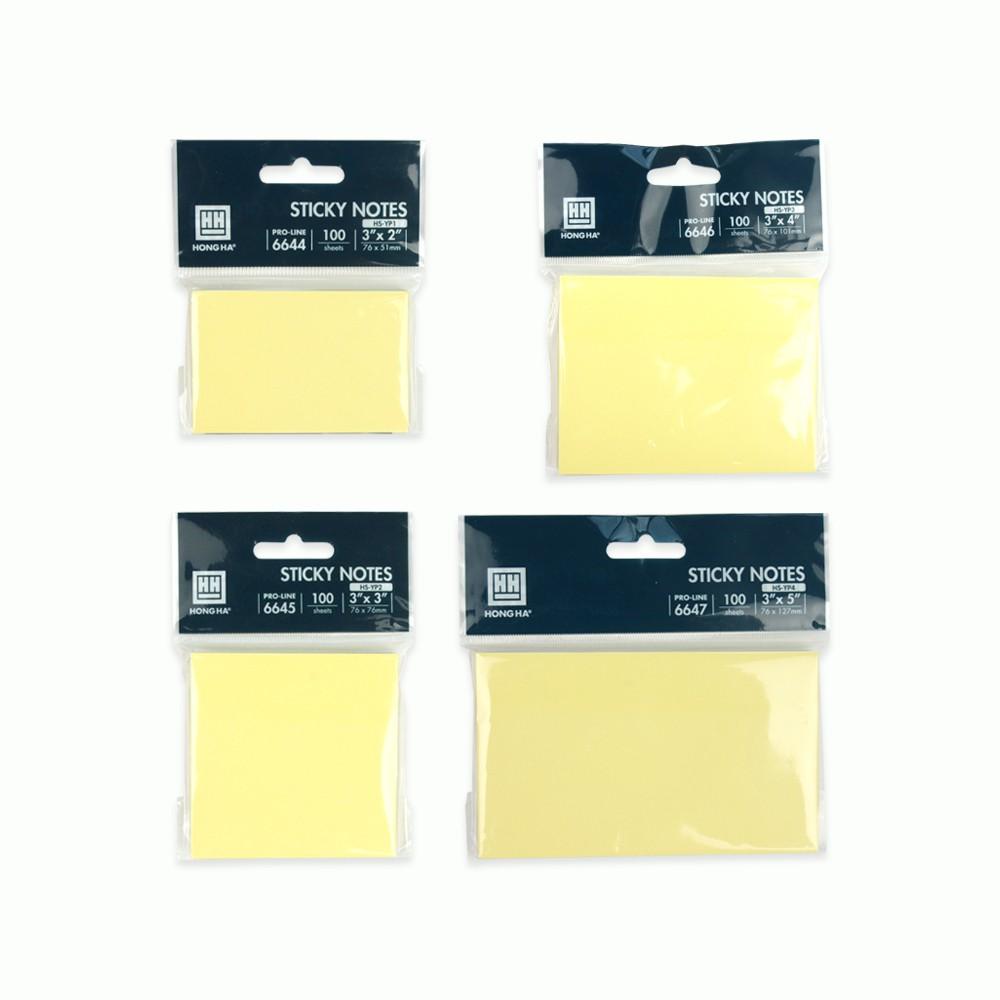Giấy ghi chú Hồng Hà Proline 3x4 - 6646