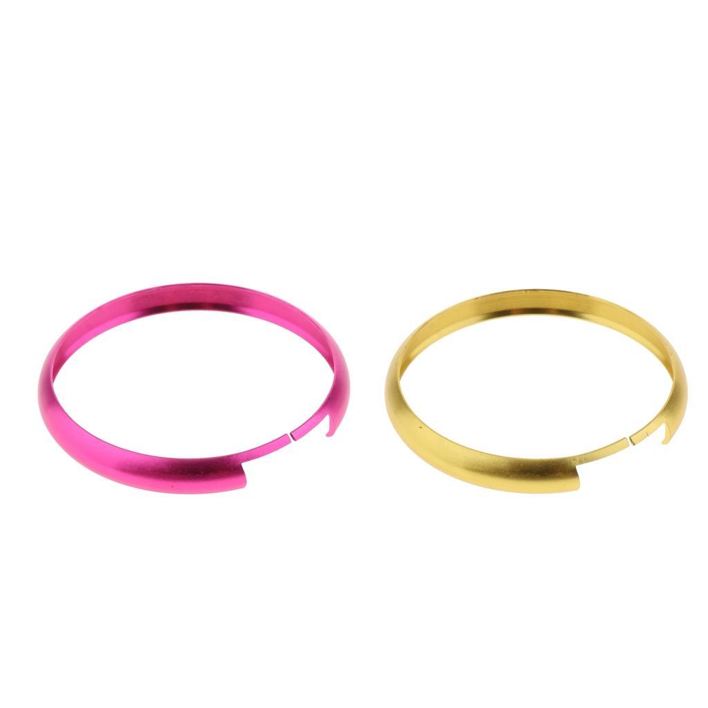 Aluminum Key Trim Chain for Clubman Countryman Pink+Golden