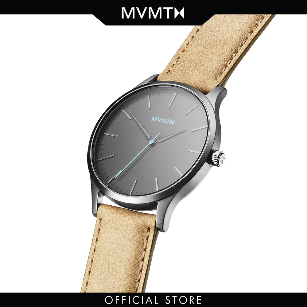 Đồng hồ Nam MVMT dây da 40mm - 40 Series D-MT01-GML
