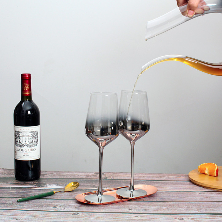 Set bình Vang Decanter Silver