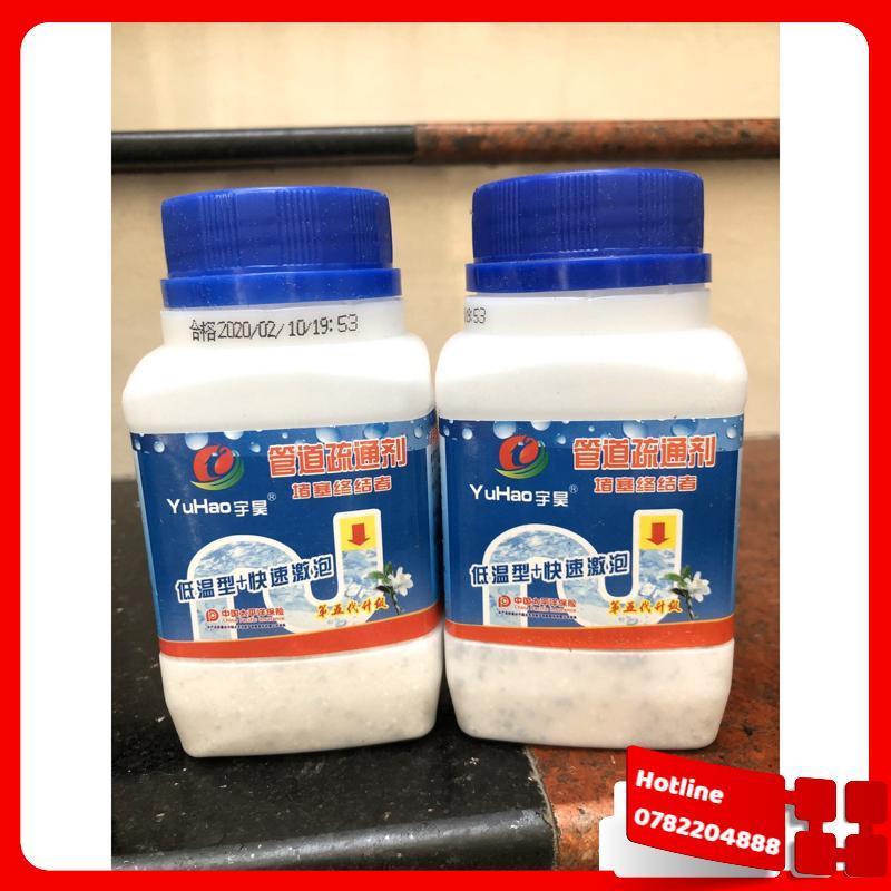 Thông Tắc Ngẽn Bồn Cầu, Thông Tắc Ngẽn Cống, Bột Thông Cống Mạnh. Loại Lớn 260G. Xử Lý Nhanh Tắc Ngẽn - Loại Tốt