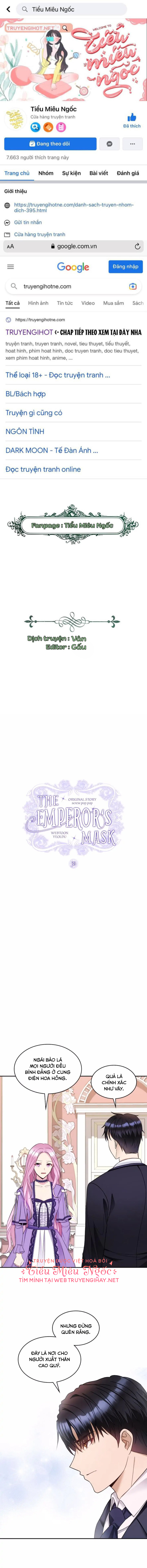 mặt nạ của hoàng đế chapter 31 1