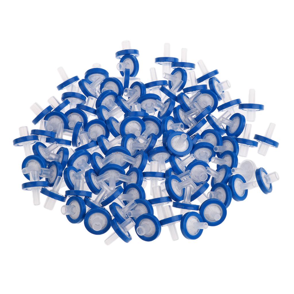 Scientific Disposable 13mm Driven Filter 0.45um Nylon Membrane -Blue