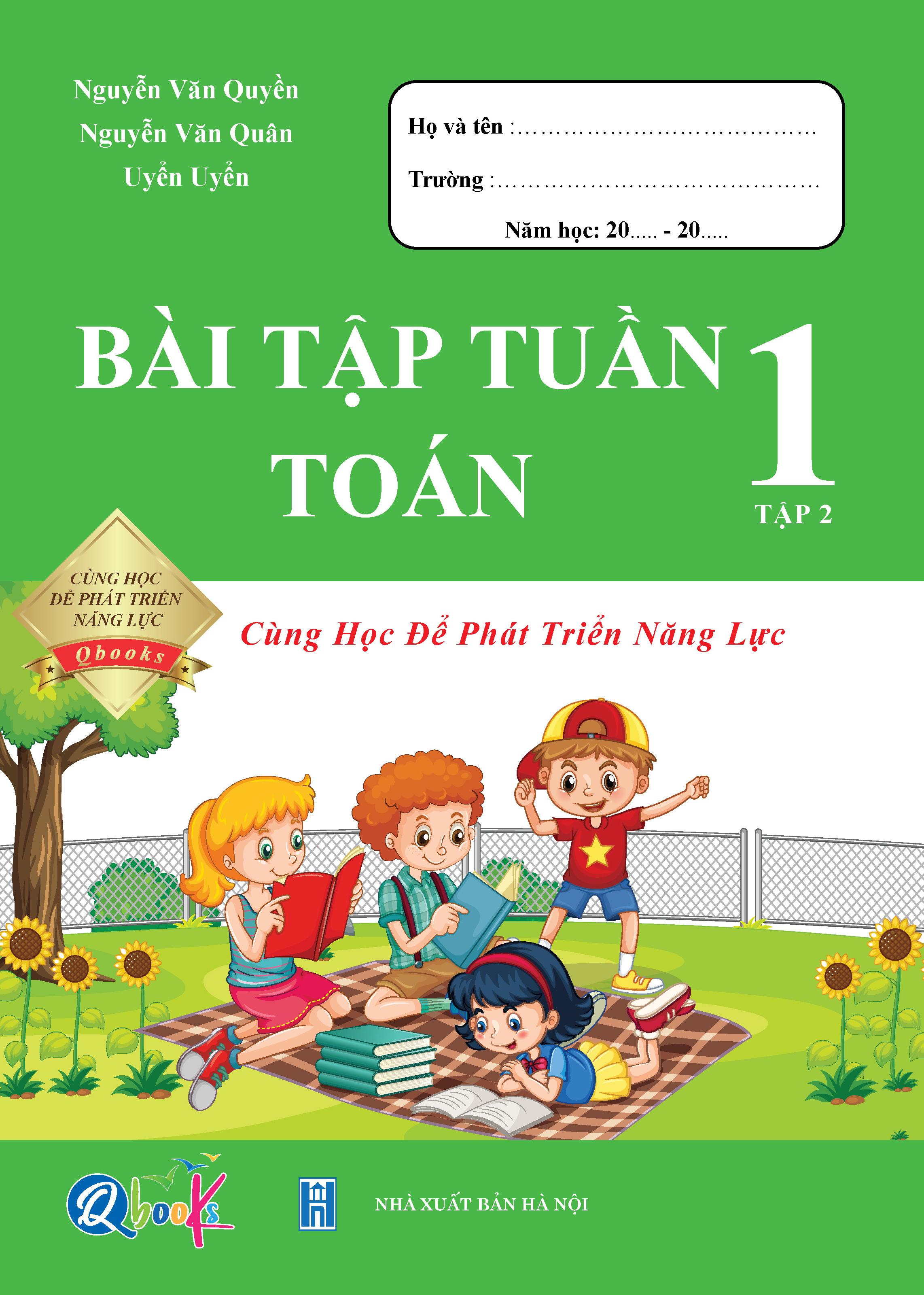 Sách Combo Bài Tập Tuần và Đề Kiểm Tra Toán, Tiếng Việt Lớp 1 - Cùng Học Để Phát Triển Năng Lực - BẢN QUYỀN