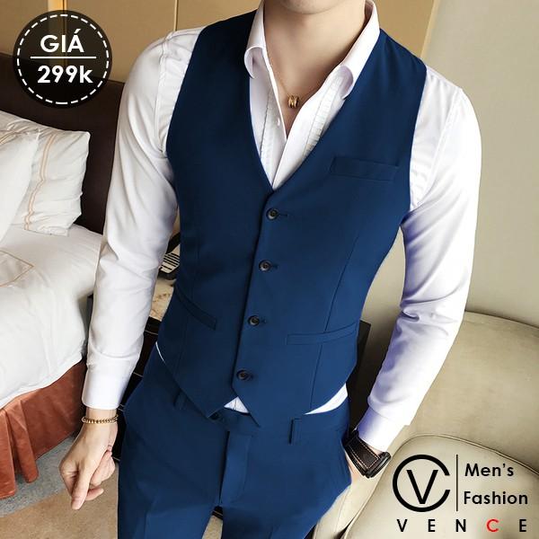 Áo Gile cao cấp theo màu vest chất vải cao cấp form ôm đẹp.