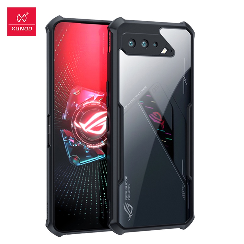 Ốp lưng dành cho ROG Phone 5 trong suốt chống sốc XUNDD, chống va đập, bảo vệ camera, siêu bền bỉ - Hàng nhập khẩu
